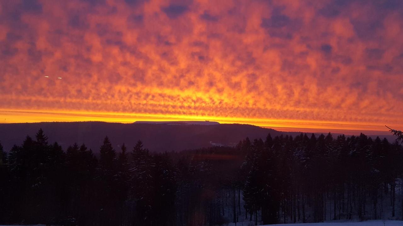 Hotel Schoene Aussicht Masserberg Exteriér fotografie